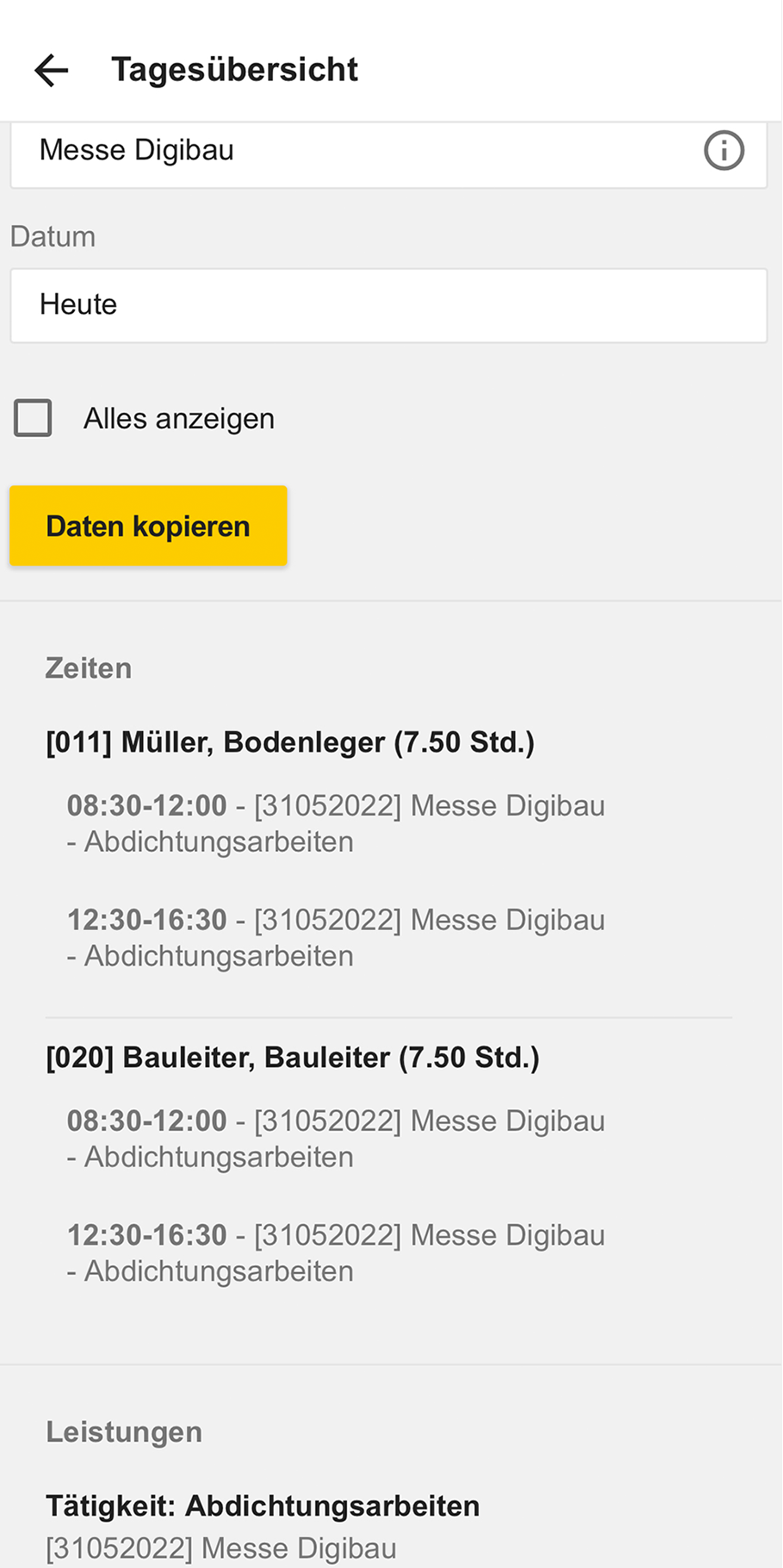 123erfasst 20 123erfasst: Baustellen-Apps für digitale Lösungen |